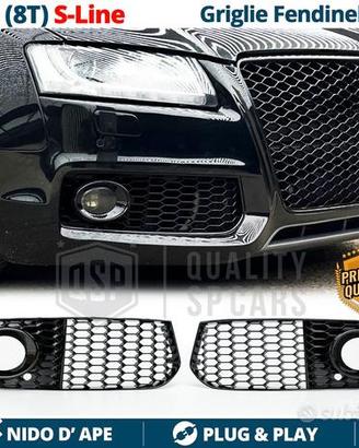 Griglie FENDINEBBIA AUDI A5 8T S-Line NIDO D'APE