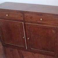 Mobiletto in legno di olmo