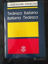 Dizionario Sansoni tedesco - italiano /italiano 