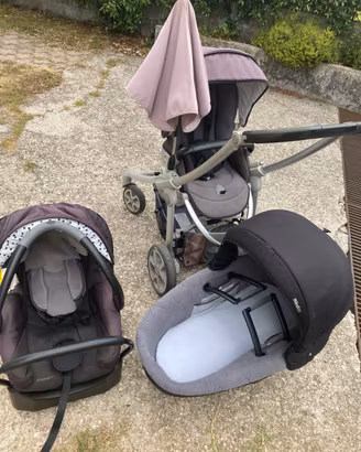 Trio bebe confort passeggino culla