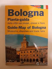 Bologna.Guide Map della Città con Musei Chiese