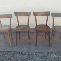 4 sedie antiche