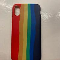 Cover arcobaleno per iPhone X/XS