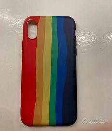 Cover arcobaleno per iPhone X/XS