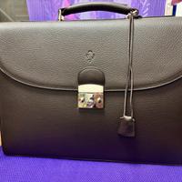 Borsa Scuderia Ferrari in vera pelle