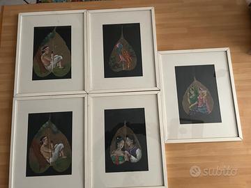 Quadretti di arte Indiana