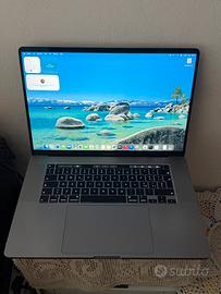 MacBook Pro 16” 2019 i7 512/16GB