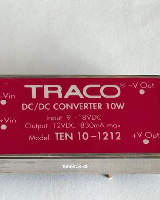 Converter DC/DC 10W TRACO TEN 10-1212