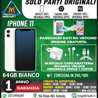 Iphone 11 64gb bianco - totalmente originale