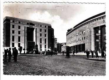 Cartolina Napoli Piazza Matteotti 1956