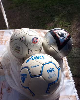 Trio di palloni da calcio ⚽ usati 