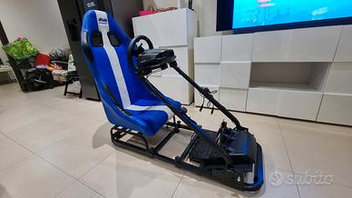 Postazione e volante per Ps5 e Pc