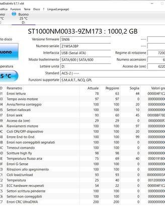 Hard Disk Seagate 1TB Constellation ES.3 Usato