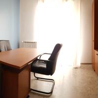 scrivania e libreria Zalf color ciliegio