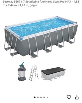 Piscina BestWay 6.40 x 2.74 x 1.32