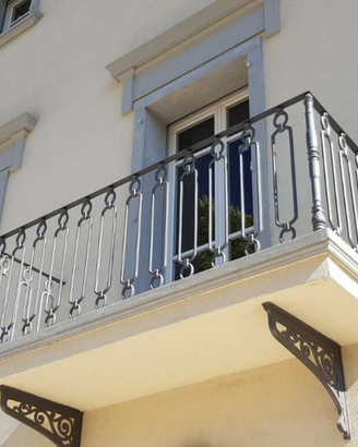 Elemento decorazione per ringhiera in ghisa R102