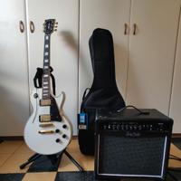 CHITARRA HARLEY BENTON ELETTRICA + AMPLIFICATORE