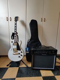 CHITARRA HARLEY BENTON ELETTRICA + AMPLIFICATORE