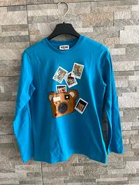 T shirt a maniche lunghe Moschino