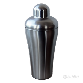 Lotto 9 shaker in acciaio inox  bar cocktail