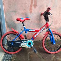 Bicicletta spiderman 