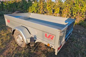 carrello rimorchio targato 750kg pronto come nuovo