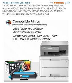 Toner compatibile per stampanti Brother 