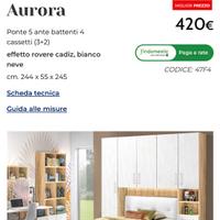 Ponte cameretta nuovissimo