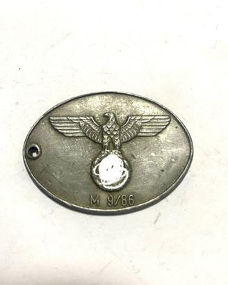 piastrina di riconoscimento della Gestapo