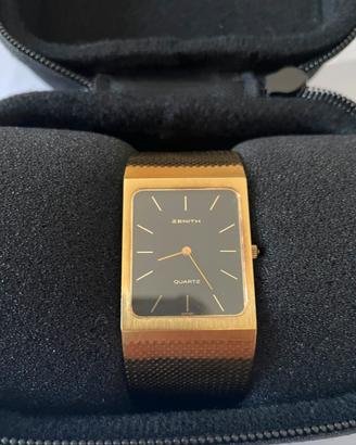 Bracciale d’oro con orologio zenith