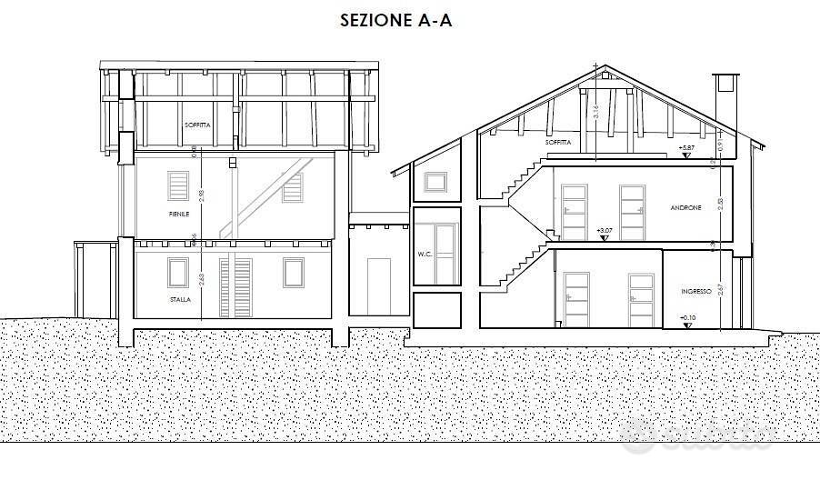 Rustico / Casale di 445 m² con 5 locali a Auronzo - Vista 4