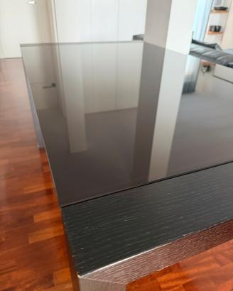 Tavolo design vetro temperato
