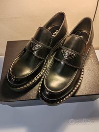 mocassini Prada Chocolate