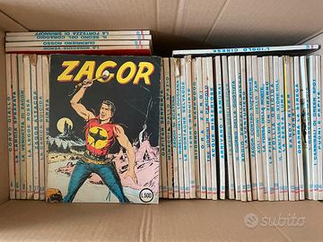 Fumetti Zagor n1 a 159 scritta ROSSA