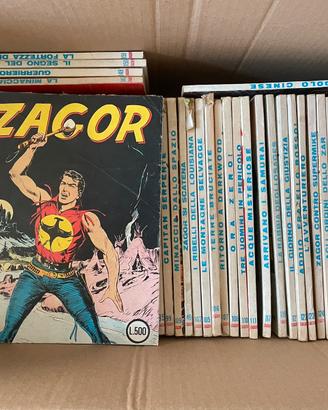 Fumetti Zagor n1 a 159 scritta ROSSA