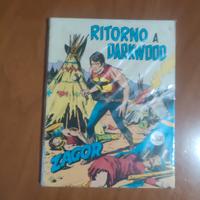 fumetti Zagor scritta rossa 