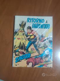 fumetti Zagor scritta rossa 