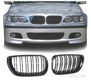 GRIGLIA BMW E46 BERLINA 01-05 LOOK M3 NERO LUCIDO