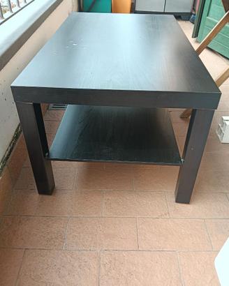 Tavolino lack nero Ikea 118x78