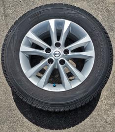 SET 4 CERCHI IN LEGA 16" ORIGINALI NISSAN QASHQAI