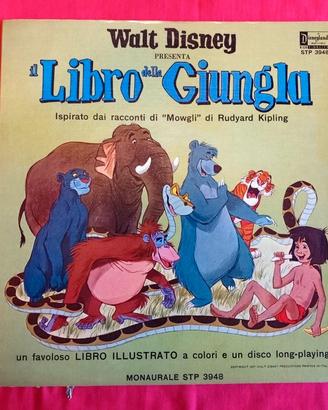 Disco LP Il libro della giungla Disney 1968