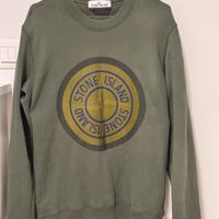 Felpa Stone Island Uomo taglia S verde