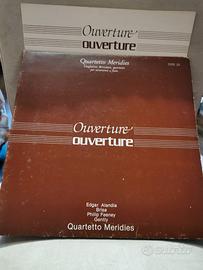 VINILE 33 giri QUARTETTO MERIDIES OUVERTURE
