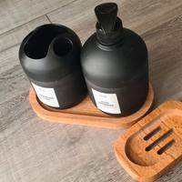 SET BAGNO DOSASAPONE E PORTASPAZZOLINI