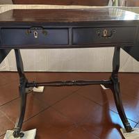 Scrittoio scrivania consolle ‘900 con ribaltine