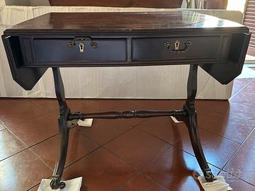Scrittoio scrivania consolle ‘900 con ribaltine