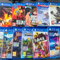 Lotto giochi PS4 completi ITA perfetti 