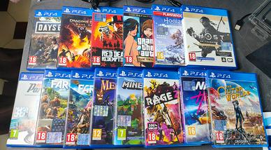 Lotto giochi PS4 completi ITA perfetti 