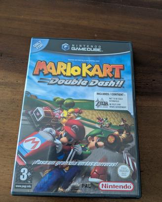 Mario Kart Double Dash con Zelda gamecube l
