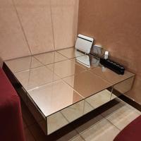 tavolino da salotto a specchio